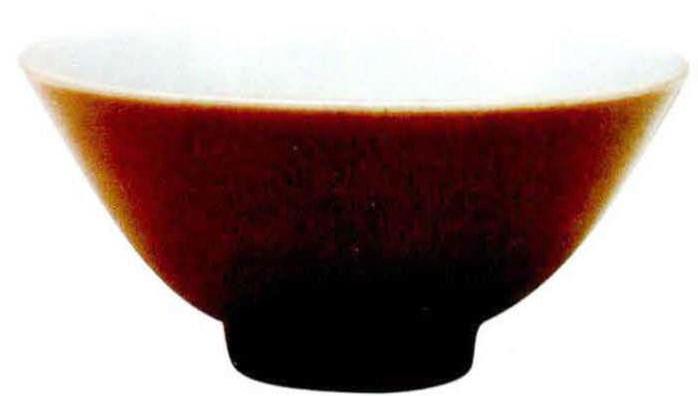 清乾隆 霁红碗